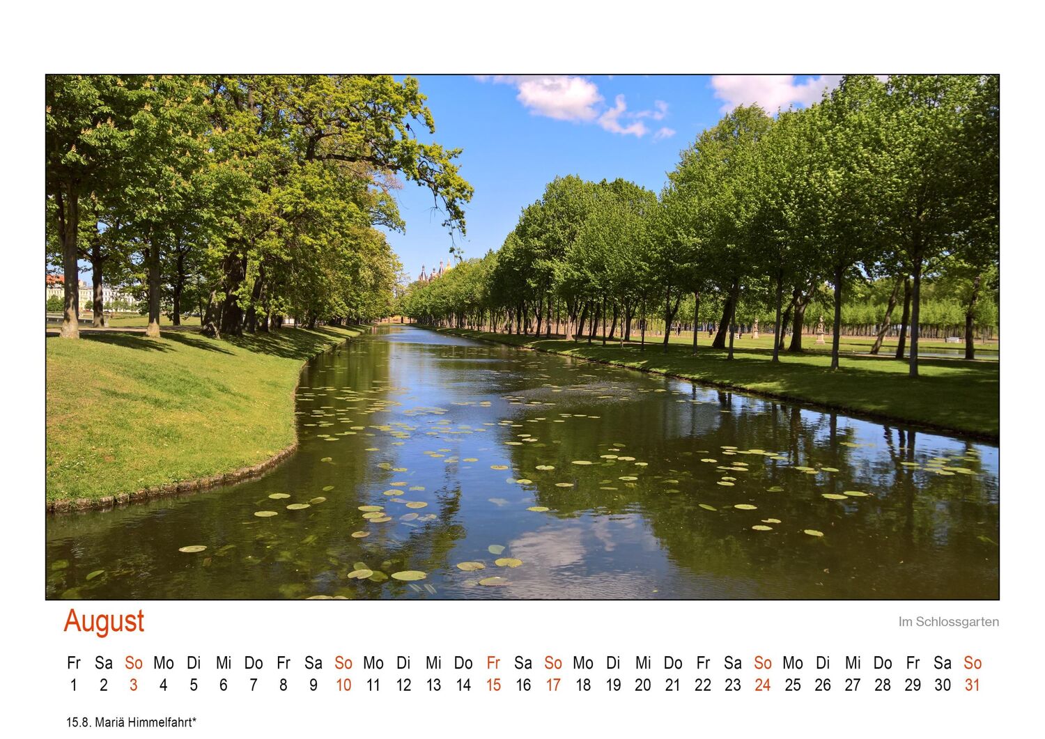 Bild: 9783947466542 | Wandkalender Schwerin 2025 | Kalender | Deutsch | 2025 | REIN DESIGN