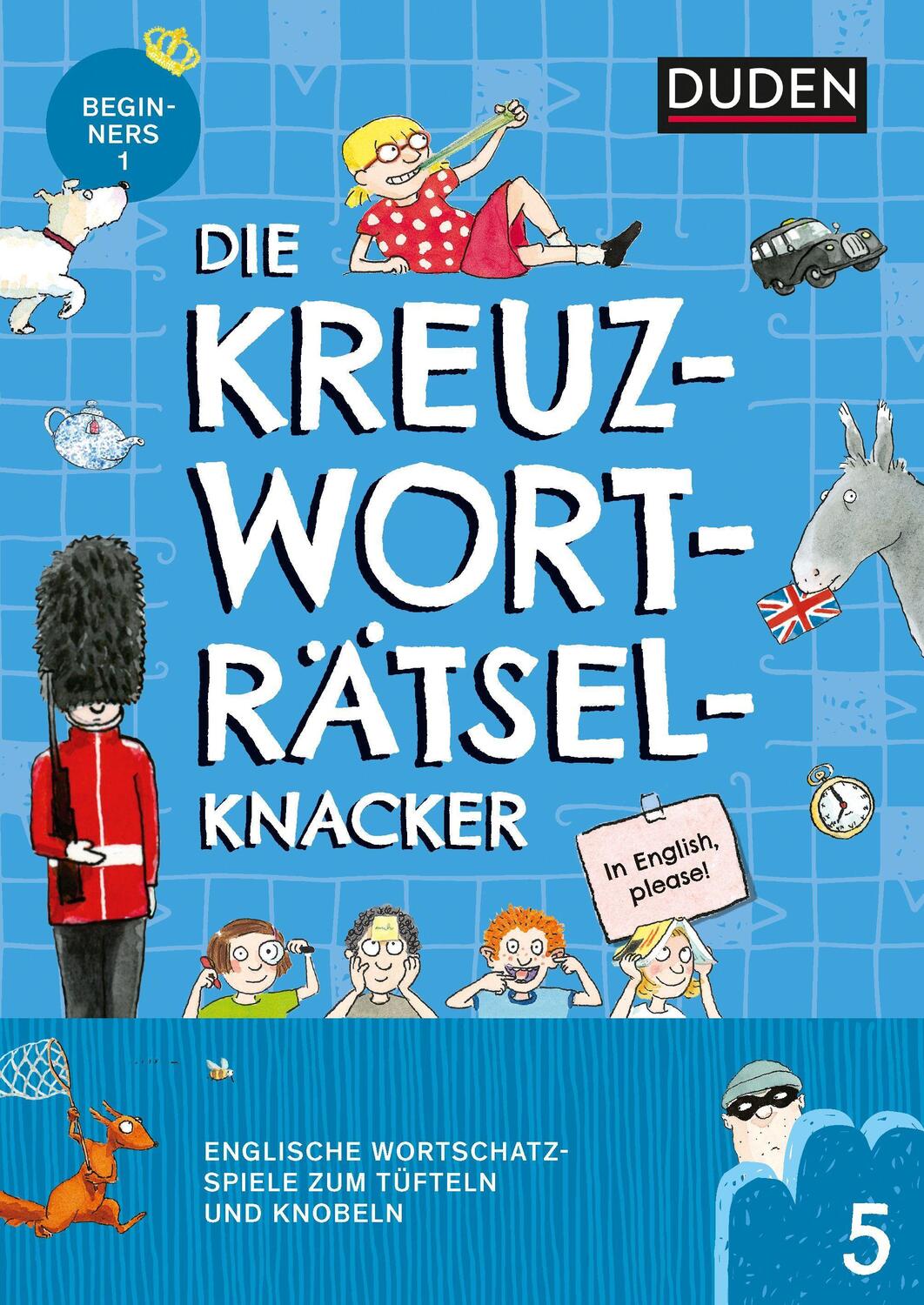 Cover: 9783411721078 | Die Kreuzworträtselknacker - Englisch 1. Lernjahr (Band 5) | Eck