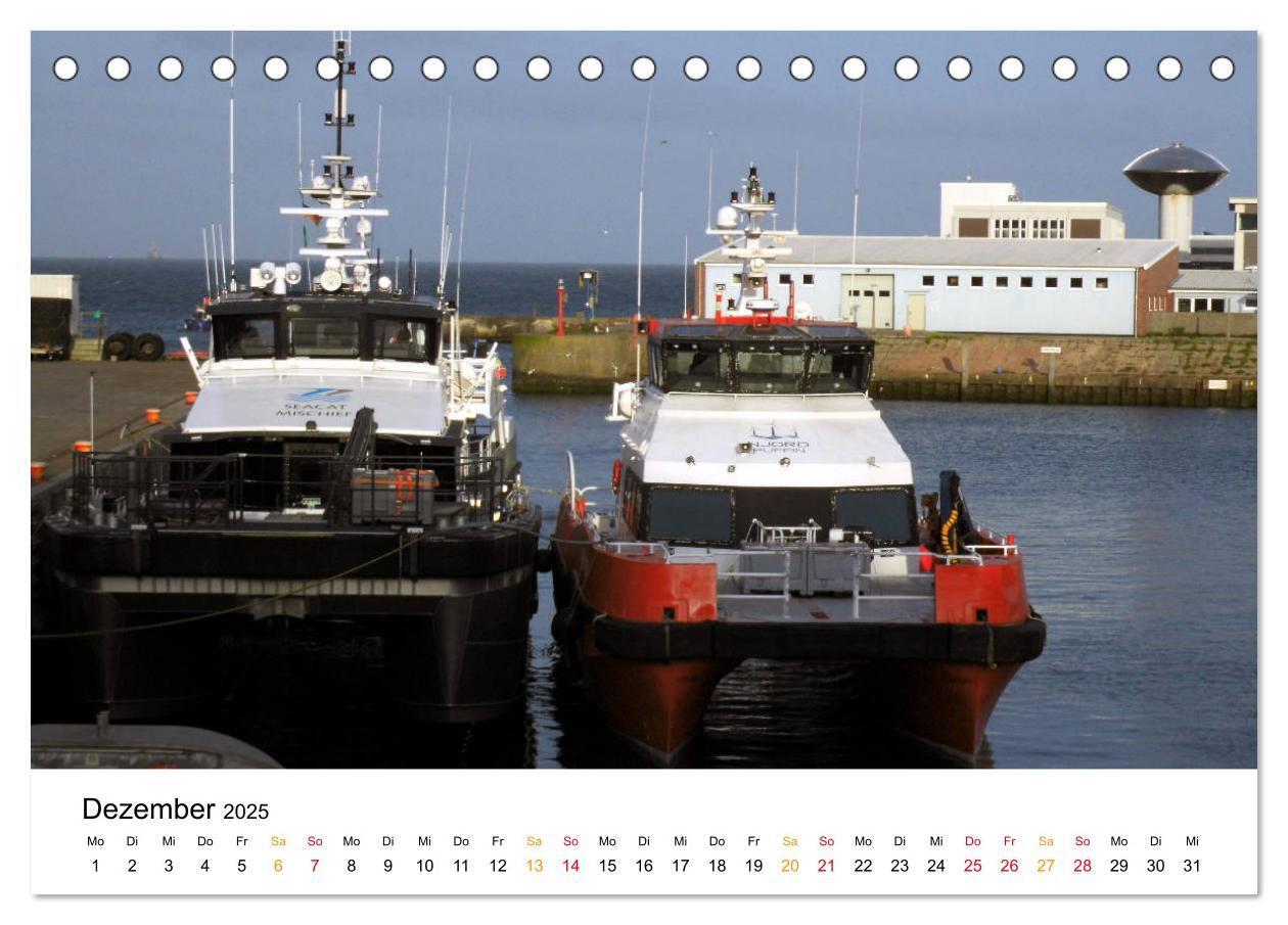 Bild: 9783435402922 | Helgoland Kalender (Tischkalender 2025 DIN A5 quer), CALVENDO...