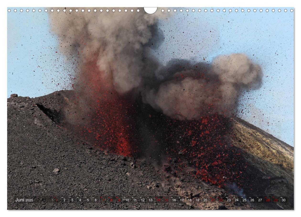 Bild: 9783435435968 | Vulkane - Magma, Lava, Eruptionen (Wandkalender 2025 DIN A3 quer),...