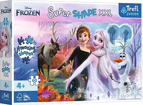 Cover: 5900511500103 | Junior Super Shape XXL Puzzle 60 Teile - Disney Frozen | Spiel | 50010