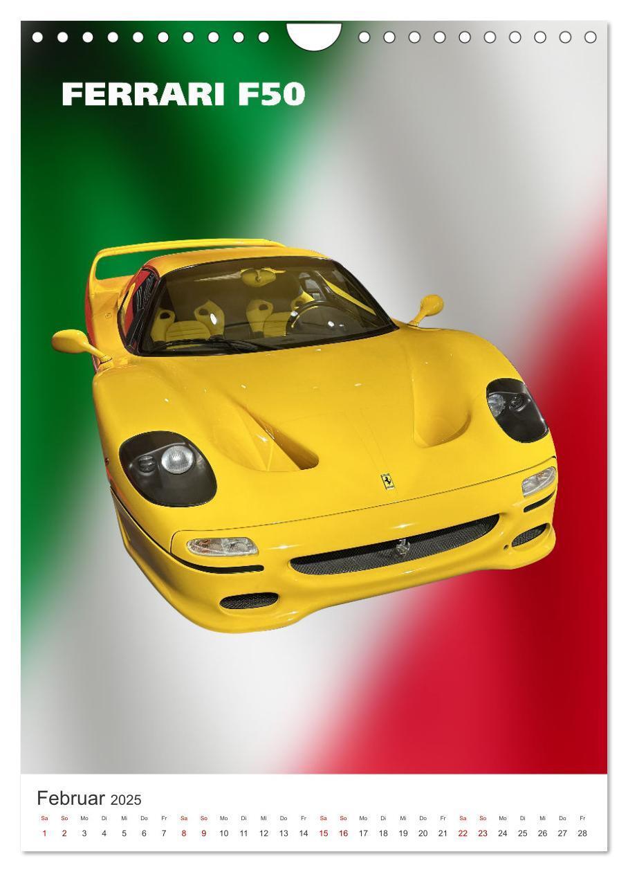 Bild: 9783435856541 | Il Mondo Ferrari (Wandkalender 2025 DIN A4 hoch), CALVENDO...