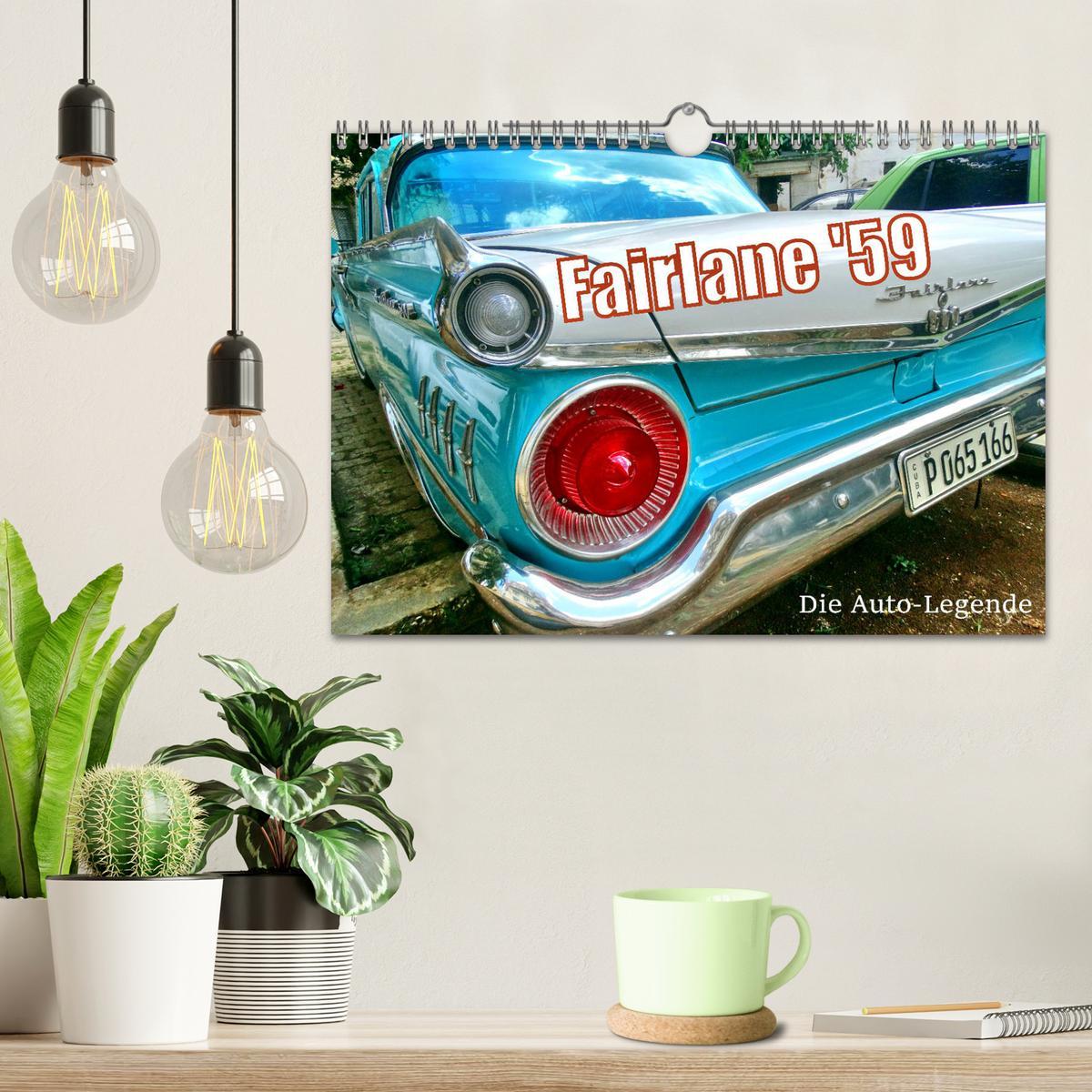 Bild: 9783435208111 | FORD 1959 - Die Auto-Legende (Wandkalender 2025 DIN A4 quer),...