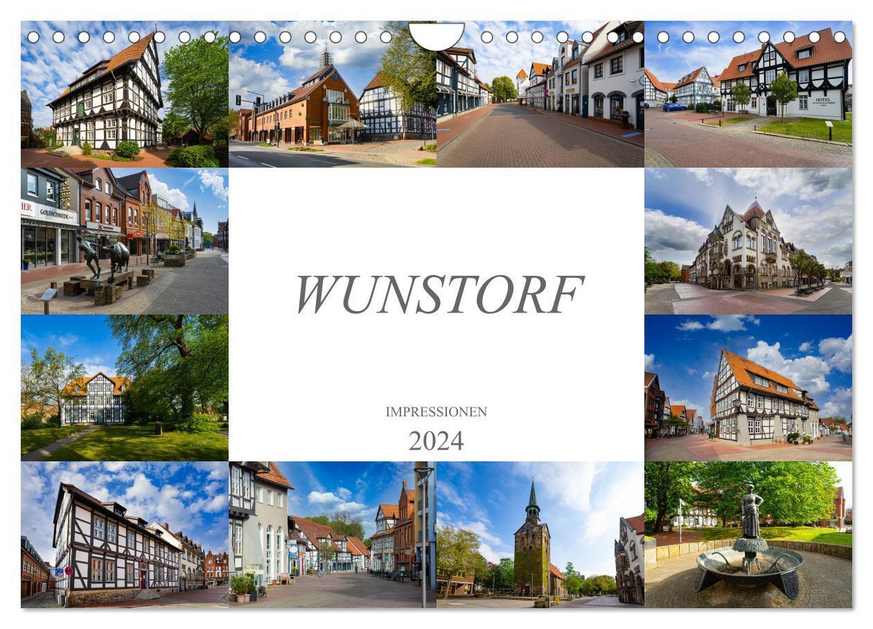 Cover: 9783675785908 | Wunstorf Impressionen (Wandkalender 2024 DIN A4 quer), CALVENDO...