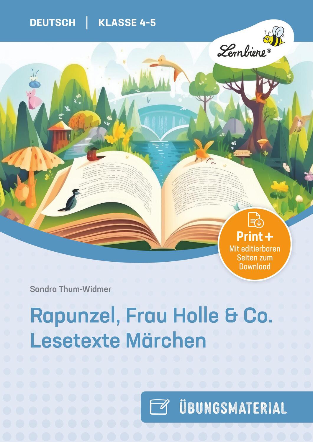 Cover: 9783869986807 | Rapunzel, Frau Holle &amp; Co. Lesetexte Märchen | (4. und 5. Klasse)