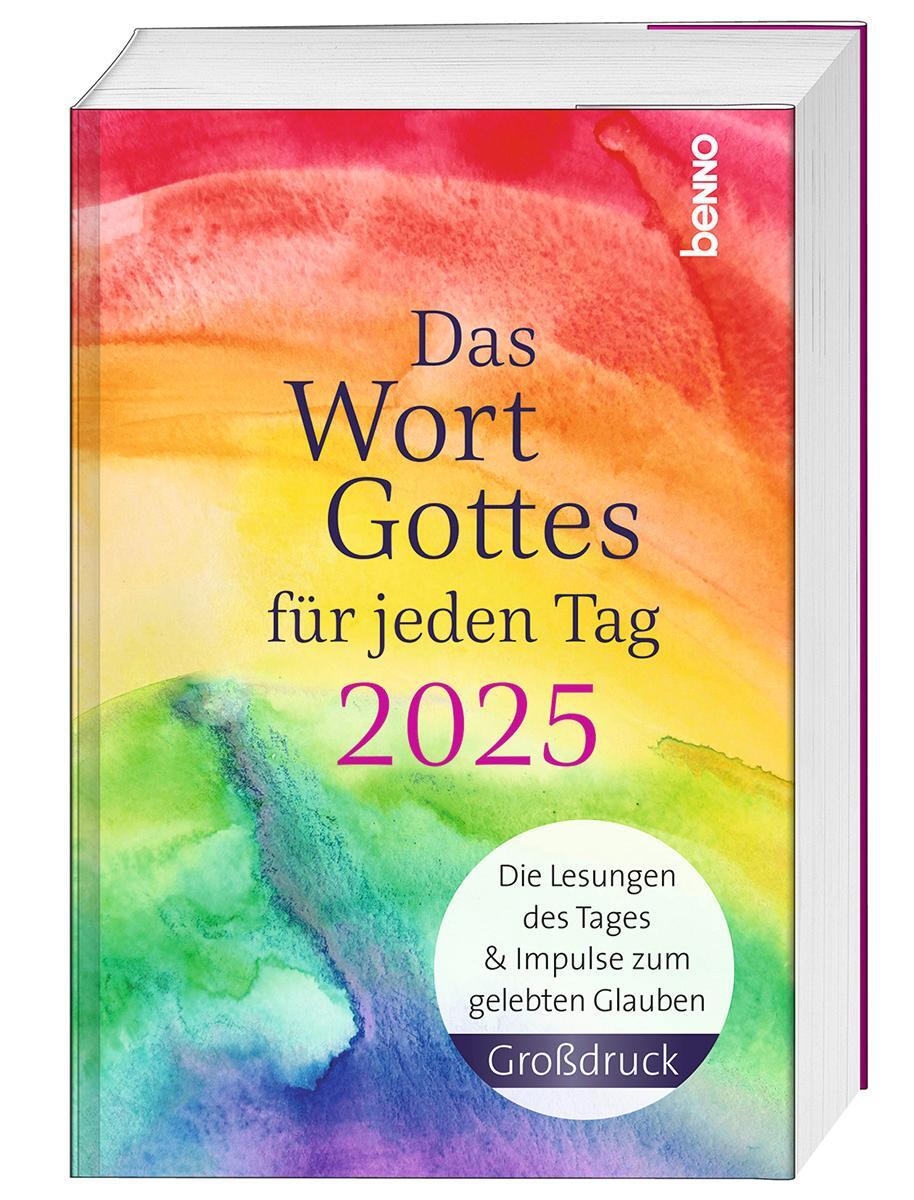 Cover: 9783746263816 | Das Wort Gottes für jeden Tag 2025 - Großdruck | Taschenbuch | 274 S.