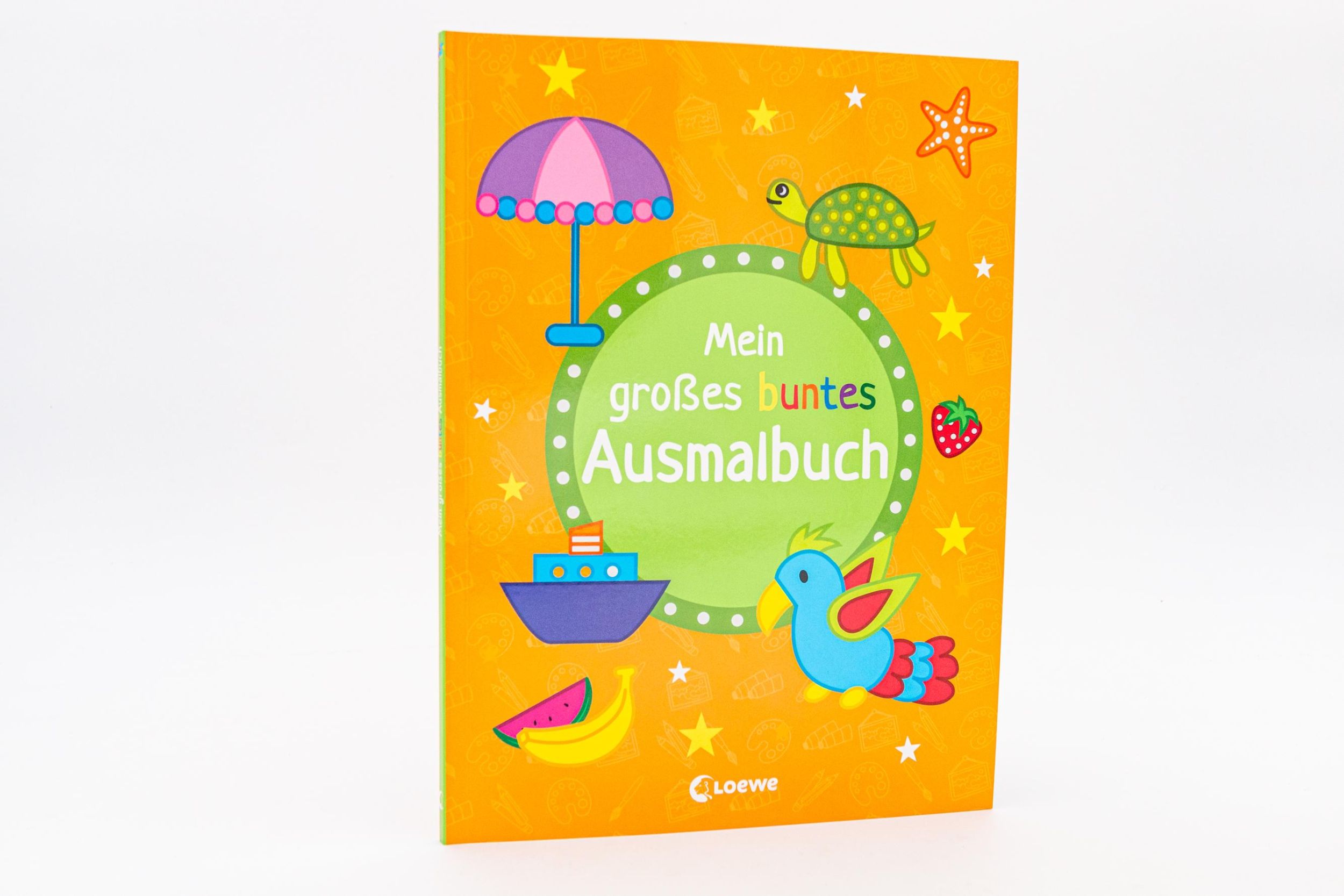 Bild: 9783743214439 | Mein großes buntes Ausmalbuch (Papagei) | Loewe Kreativ | Taschenbuch