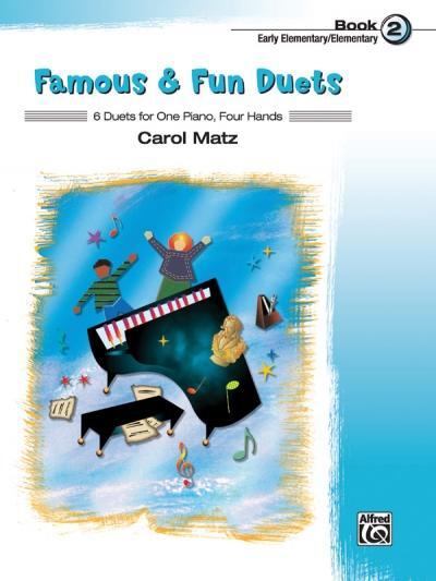 Cover: 9780739076507 | Famous &amp; Fun Duets, Book 2 | 6 Duets for One Piano, Four Hands | Matz