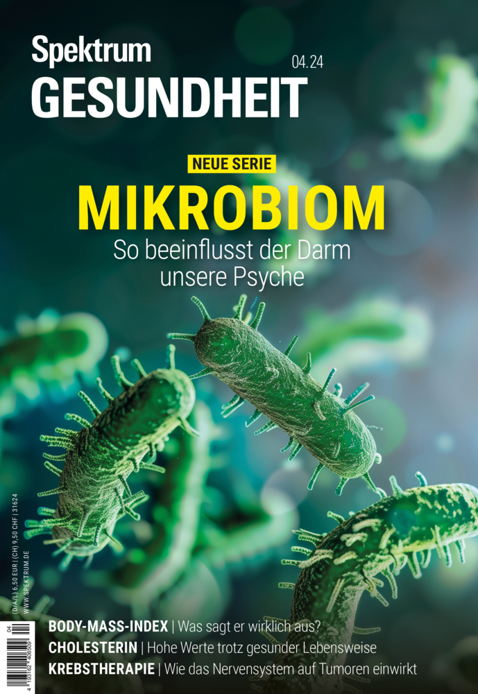 Cover: 9783958928411 | Spektrum Gesundheit 4/2024 - Mikrobiom | Spektrum der Wissenschaft