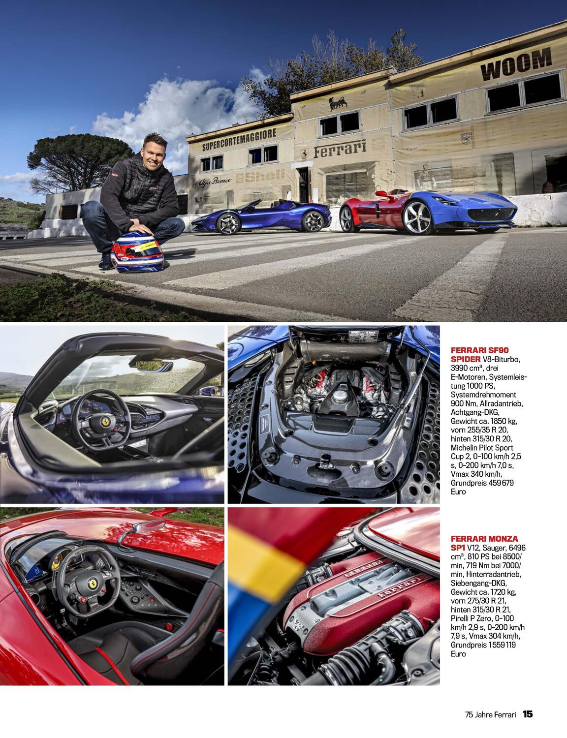 Bild: 9783613320352 | auto motor und sport Edition - 75 Jahre Ferrari | Taschenbuch | 164 S.
