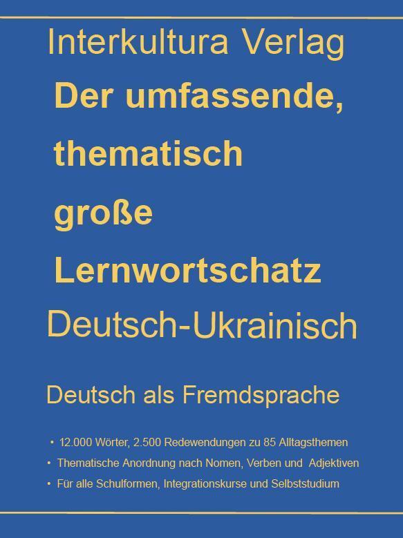 Cover: 9783962134747 | interkultura Umfassender thematischer Großlernwortschatz -...