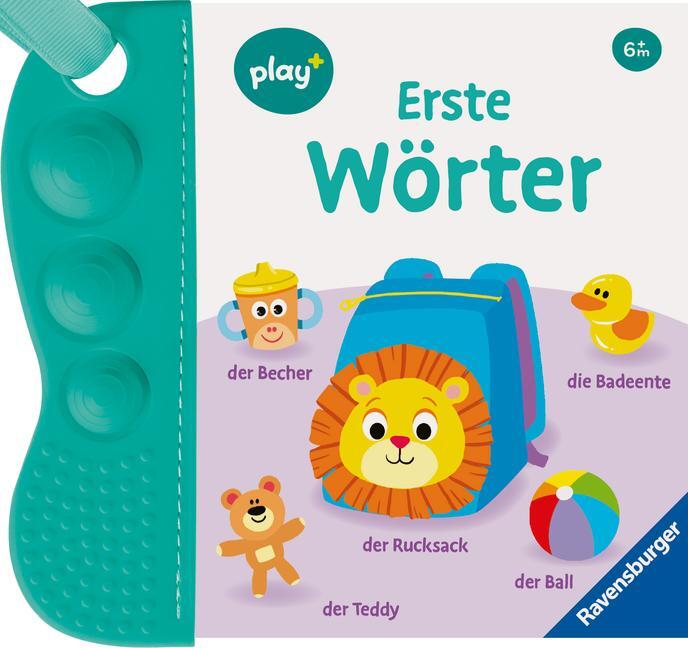 Cover: 9783473456314 | Ravensburger Play+ flip&amp;pop: Erste Wörter (Mein allererstes Beißbuch)