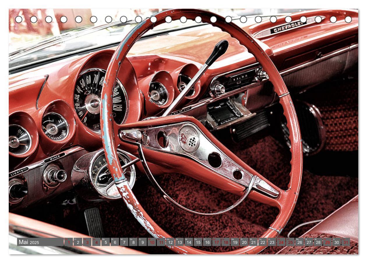 Bild: 9783435446964 | American Old Cars - Amerikanische Autolegenden (Tischkalender 2025...