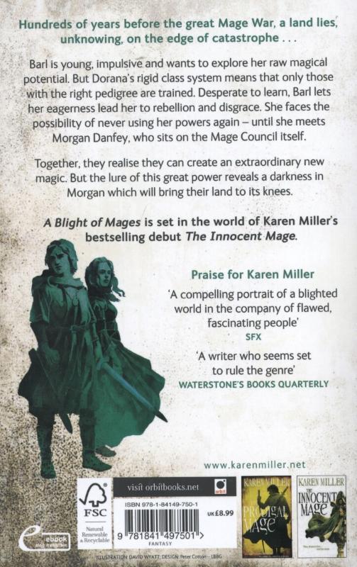 Rückseite: 9781841497501 | A Blight of Mages | Karen Miller | Taschenbuch | Englisch | 2012