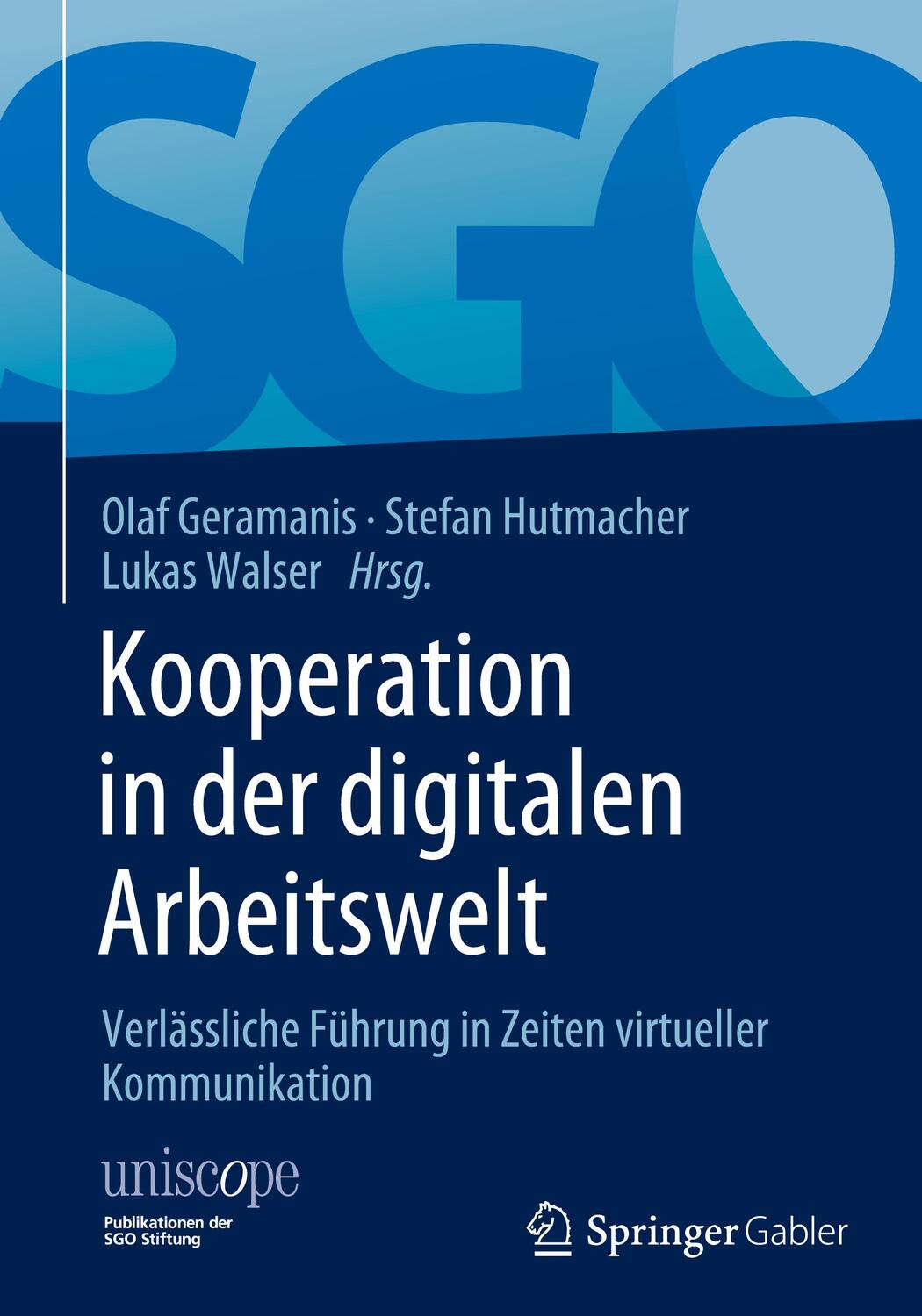 Cover: 9783658344962 | Kooperation in der digitalen Arbeitswelt | Olaf Geramanis (u. a.)