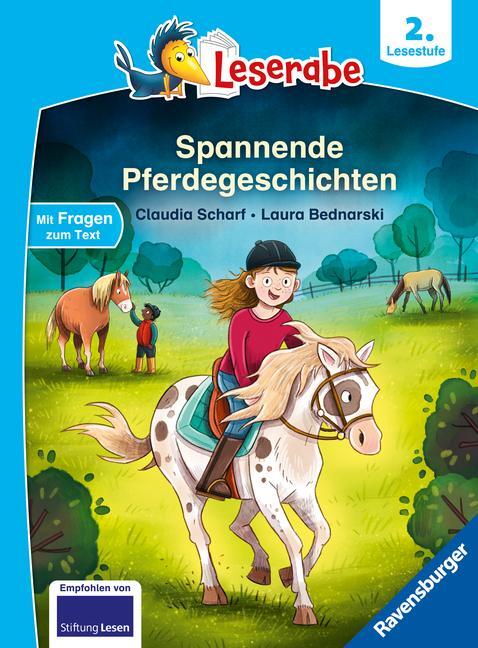 Cover: 9783473463299 | Spannende Pferdegeschichten - Lesen lernen mit dem Leseraben -...