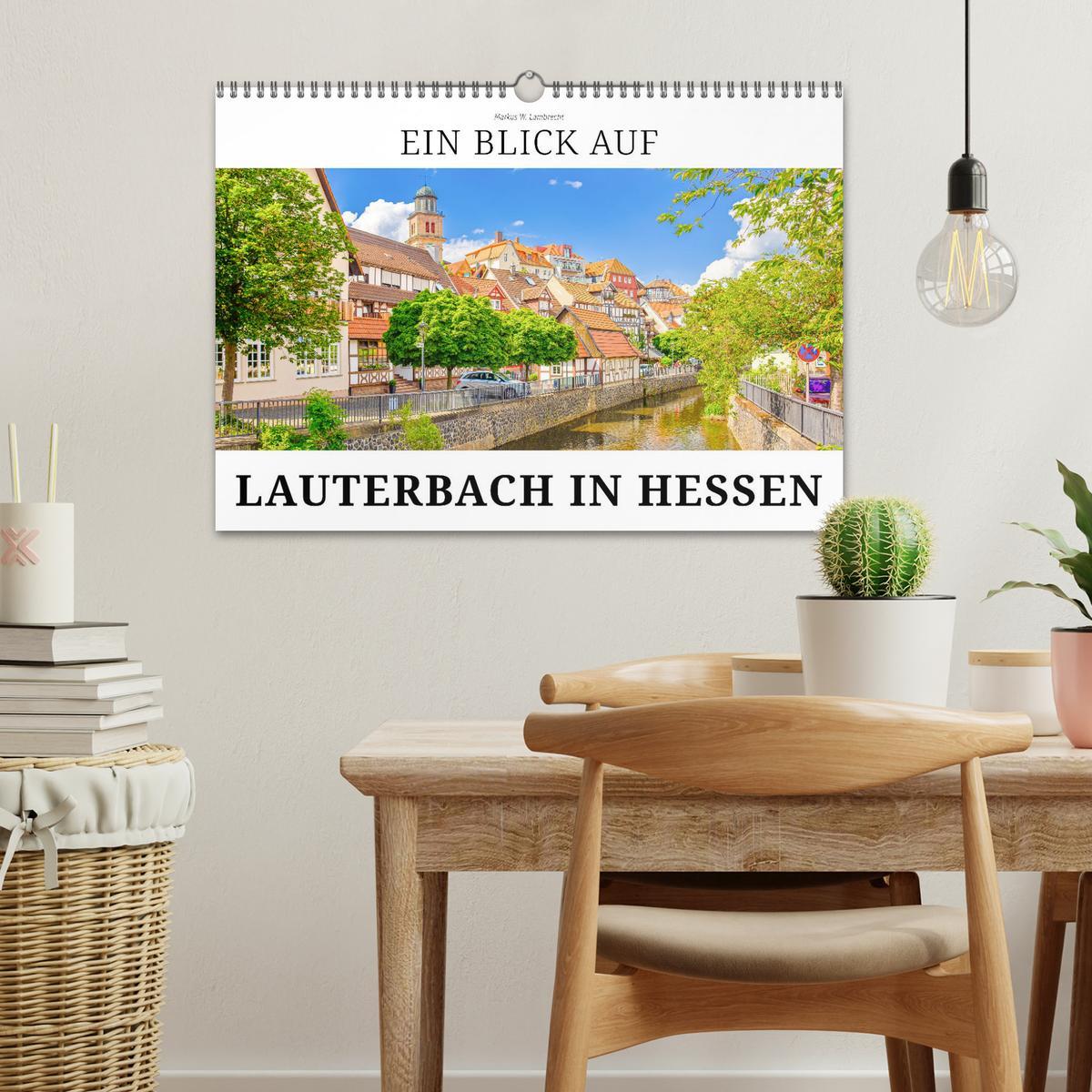 Bild: 9783383923692 | Ein Blick auf Lauterbach in Hessen (Wandkalender 2025 DIN A3 quer),...