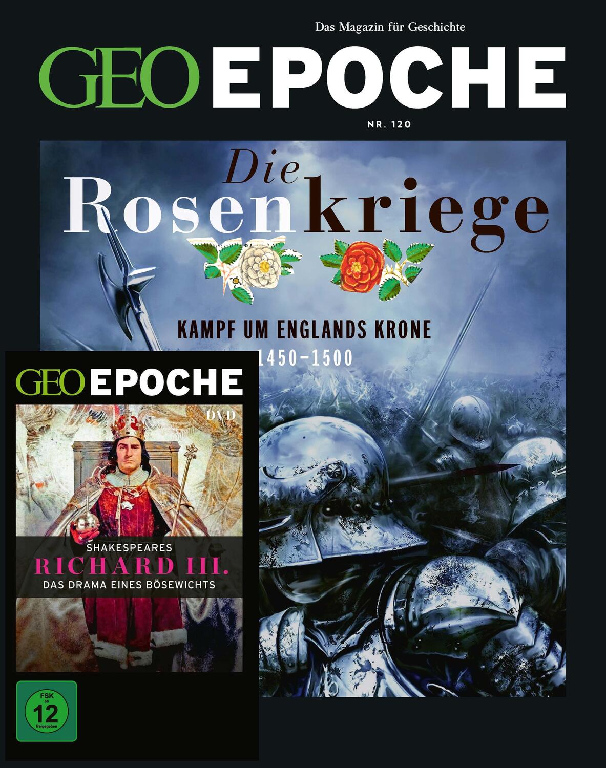 Cover: 9783652012737 | GEO Epoche mit DVD 120/2023 - Die Rosenkriege | Jens Schröder (u. a.)