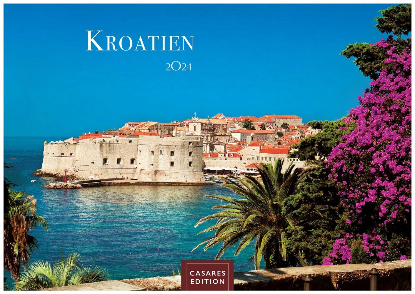 Cover: 9789918618217 | Kroatien 2024 L 35x50cm | Kalender | 14 S. | Deutsch | 2024