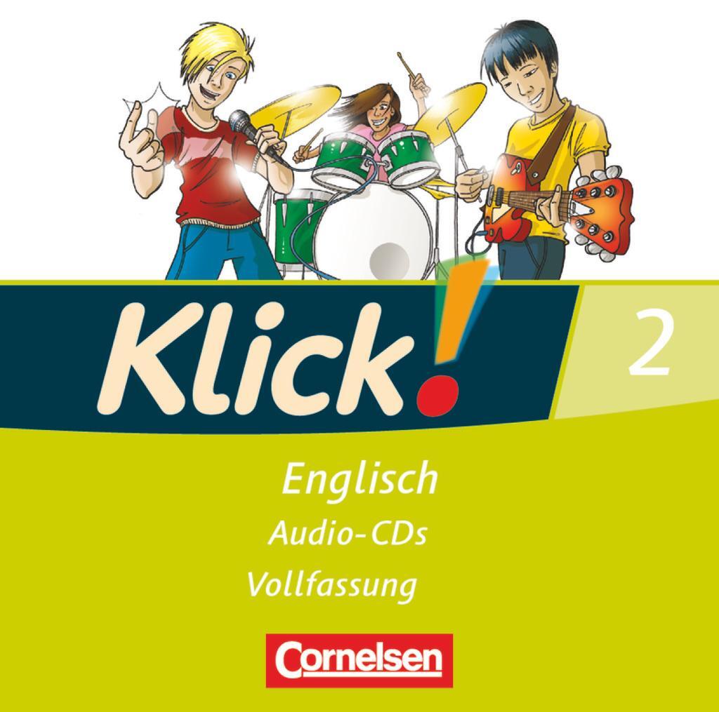 Cover: 9783060312023 | Klick! Englisch 2: 6. Schuljahr. Lieder- und Text-CD | Audio-CD | 2009