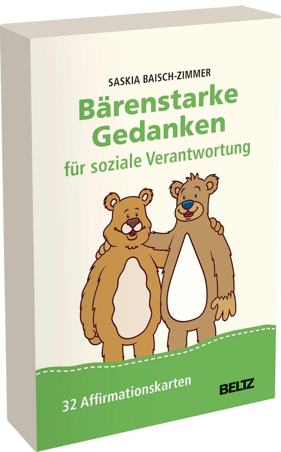 Cover: 4019172200152 | Bärenstarke Gedanken für soziale Verantwortung | 32 Affirmationskarten