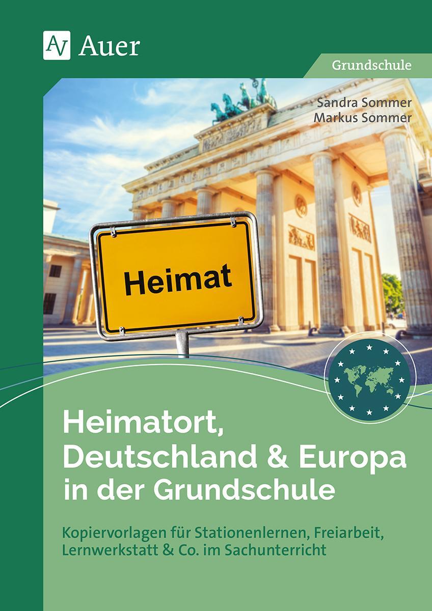 Cover: 9783403084242 | Heimatort, Deutschland & Europa in der Grundschule | Sommer (u. a.)