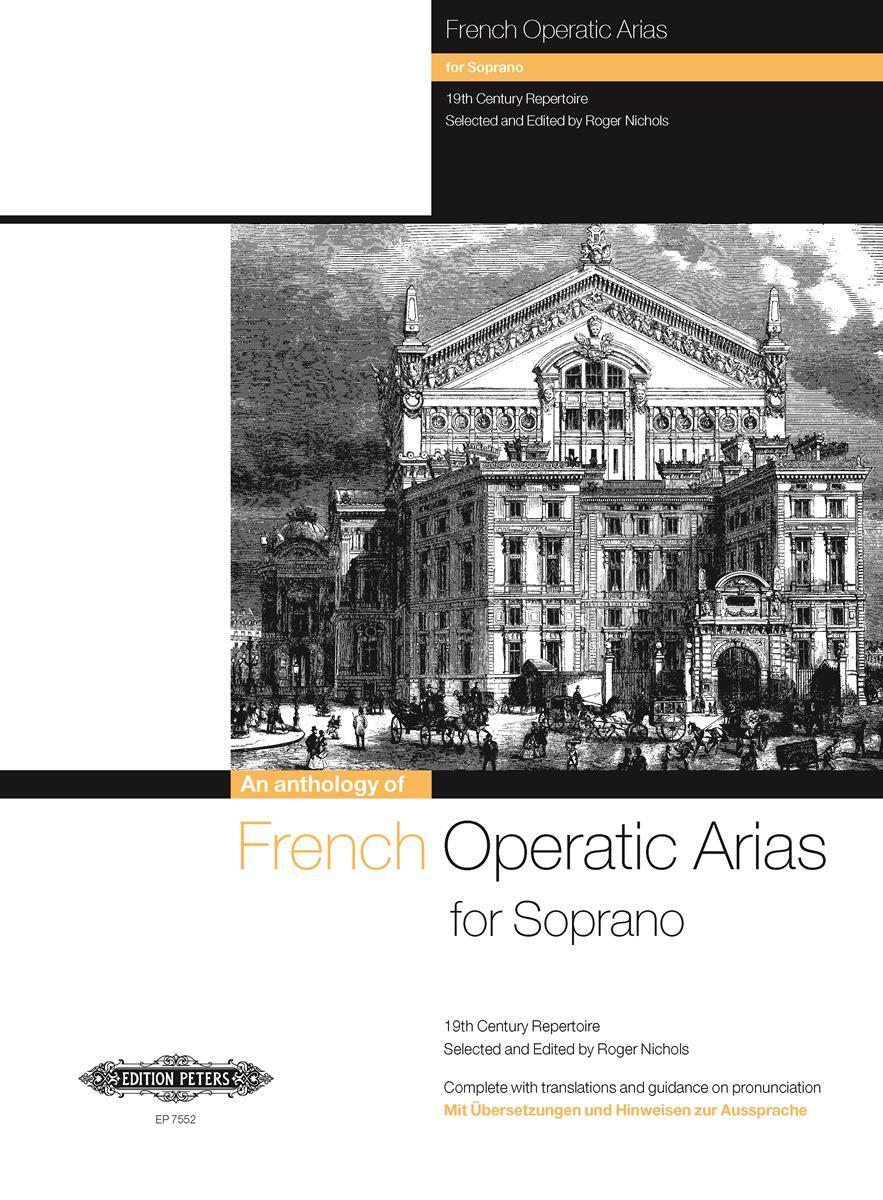 Cover: 9790577082899 | French Operatic Arias for Soprano and Piano | Roger Nichols | Buch