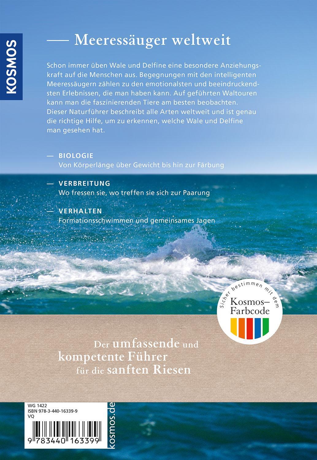 Rückseite: 9783440163399 | Wale und Delfine | Ralf Kiefner | Taschenbuch | 336 S. | Deutsch