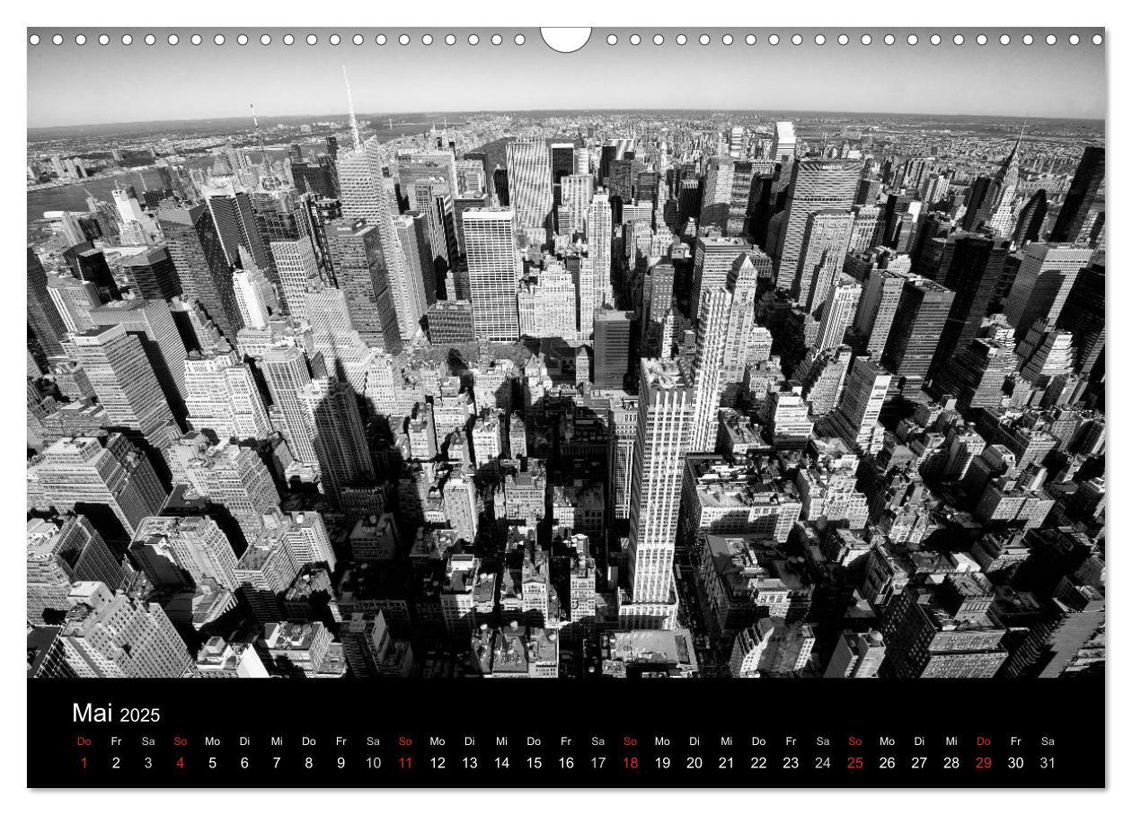 Bild: 9783435795604 | New York 2025 (Wandkalender 2025 DIN A3 quer), CALVENDO Monatskalender