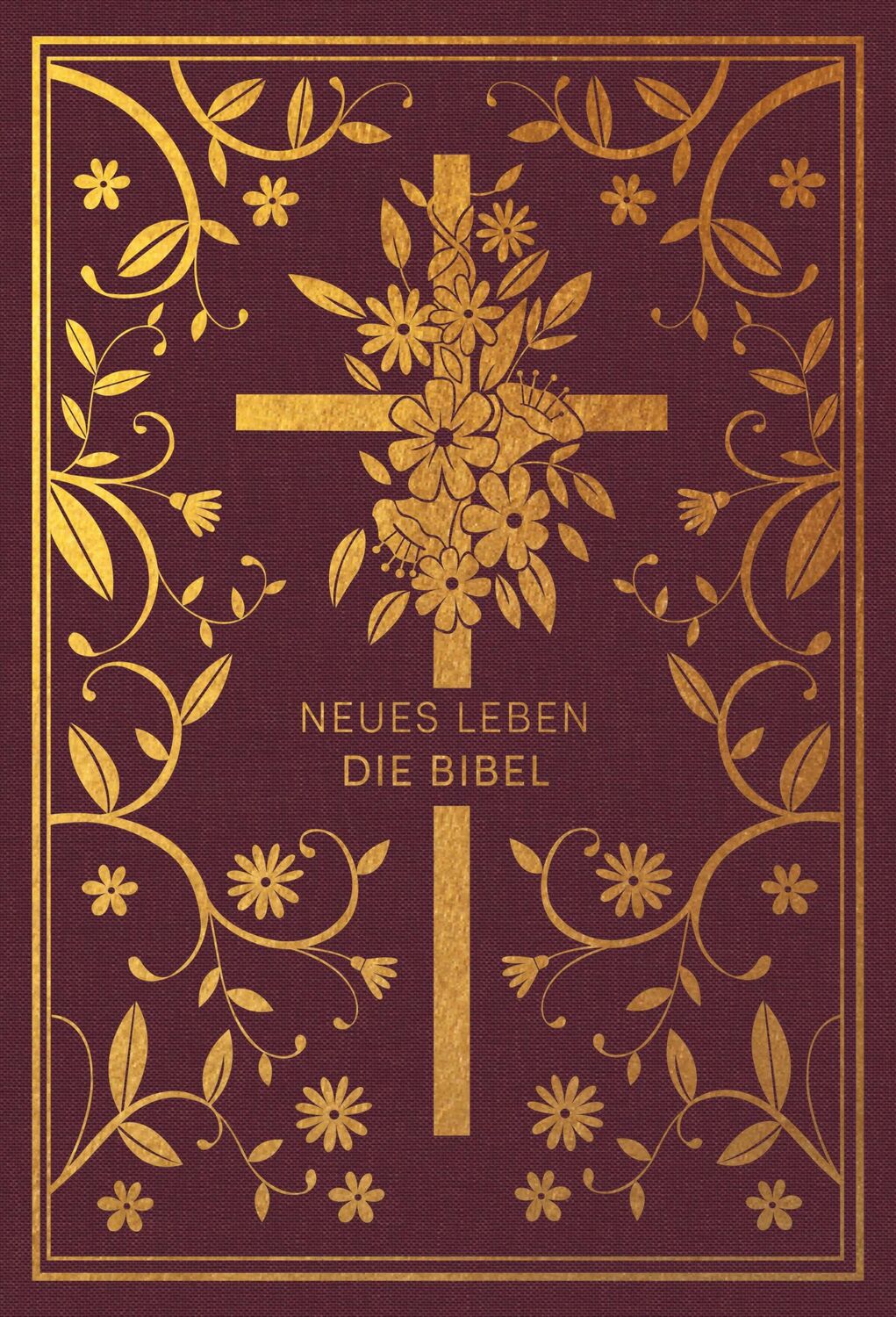 Cover: 9783417020120 | Neues Leben. Die Bibel - Golden Grace Edition, Bordeauxrot | Preston