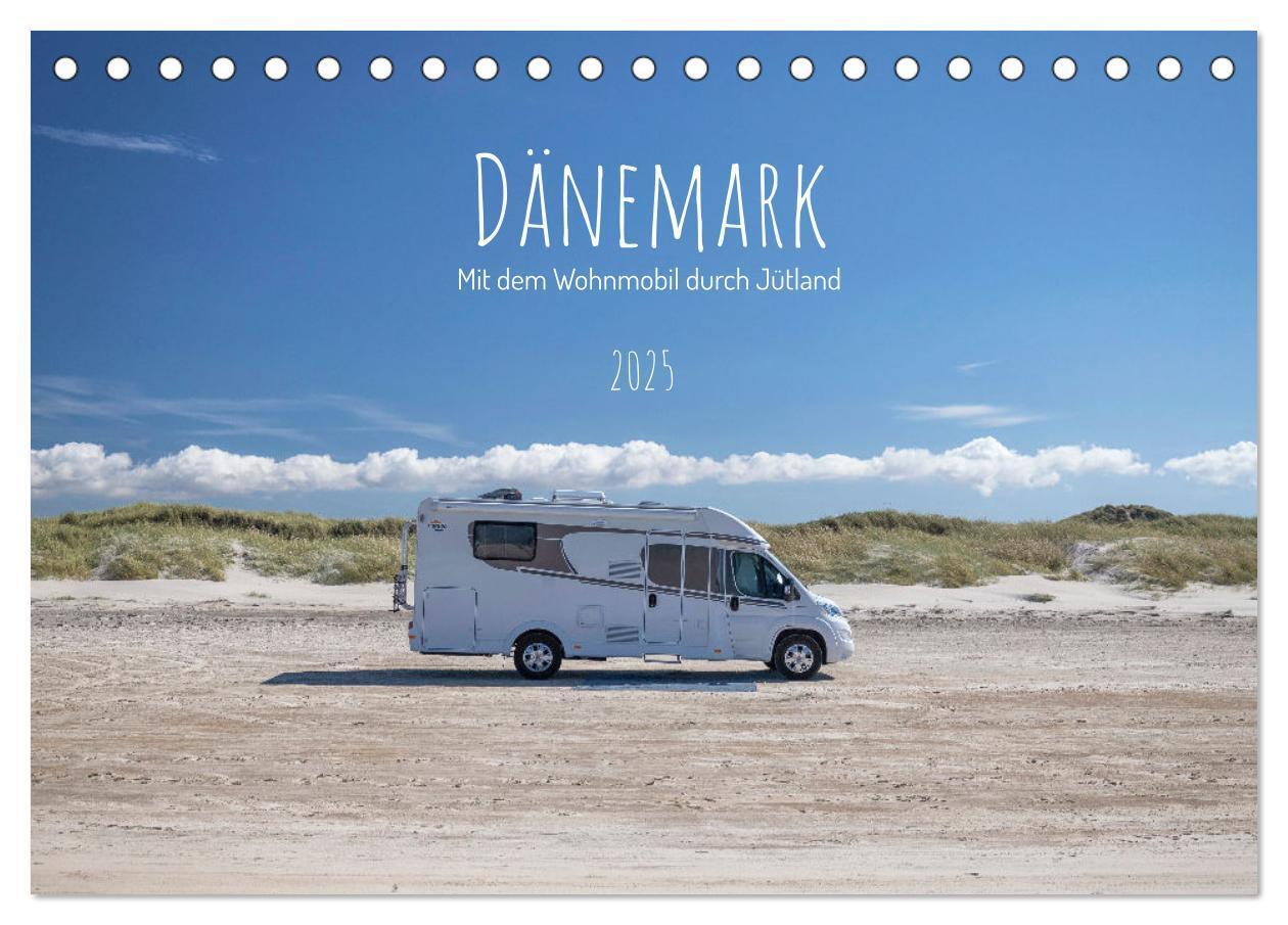 Cover: 9783383924927 | Dänemark - Mit dem Wohnmobil durch Jütland (Tischkalender 2025 DIN...