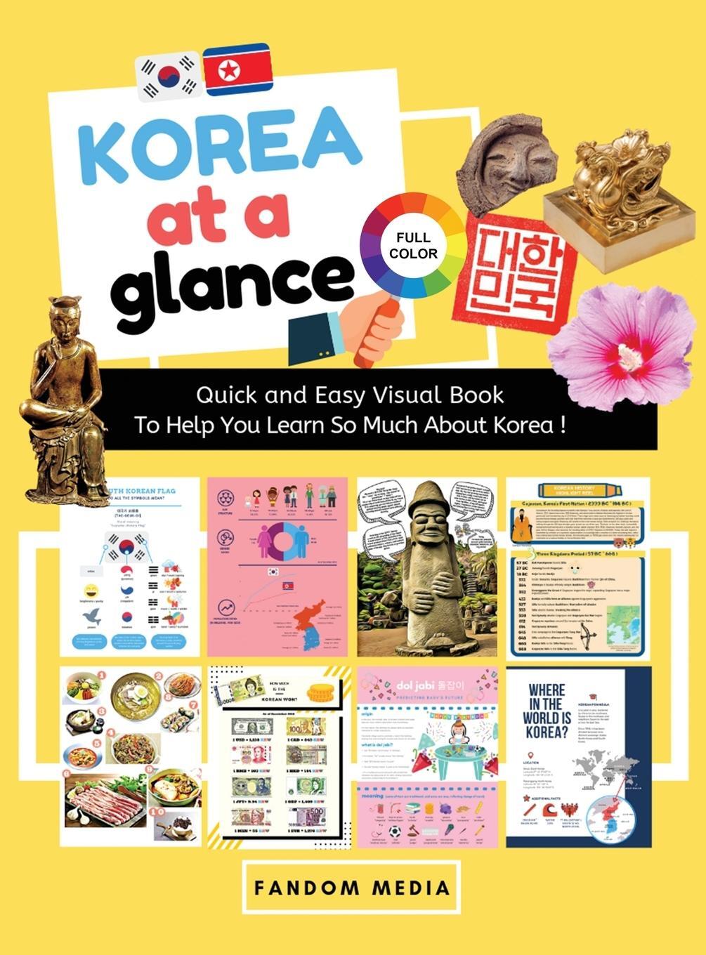 Cover: 9791188195510 | KOREA AT A GLANCE (FULL COLOR) | Fandom Media | Buch | Englisch | 2019