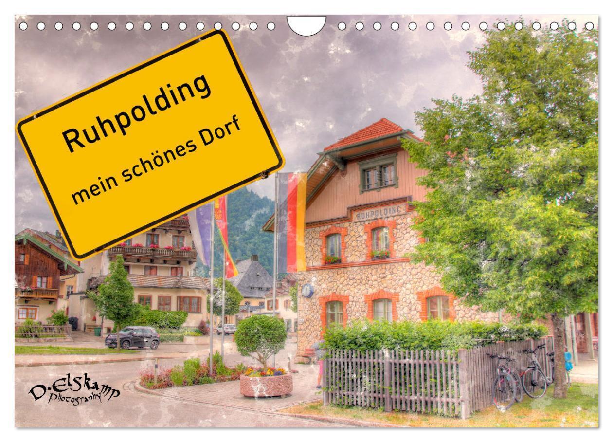 Cover: 9783435027675 | Ruhpolding mein schönes Dorf (Wandkalender 2025 DIN A4 quer),...