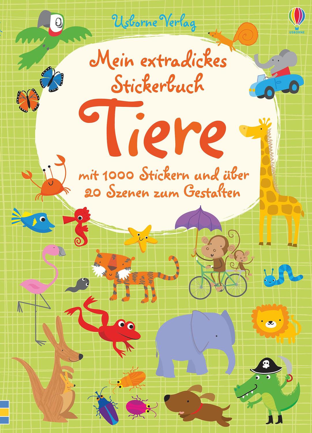 Cover: 9781782326816 | Mein extradickes Stickerbuch: Tiere | Fiona Watt | Taschenbuch | 2017