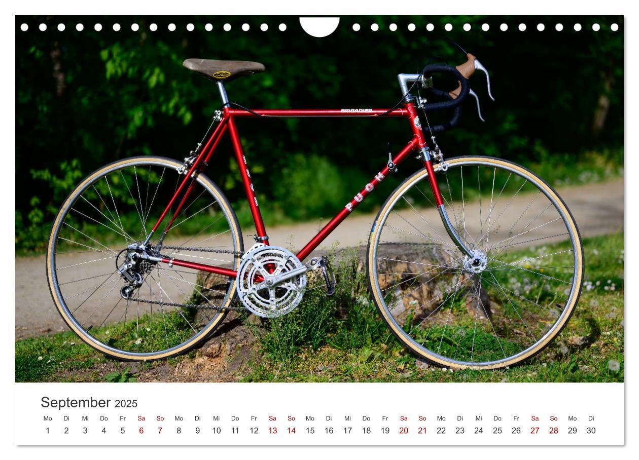 Bild: 9783435018604 | Stahlrenner - Rennrad-Klassiker aus Europa (Wandkalender 2025 DIN...