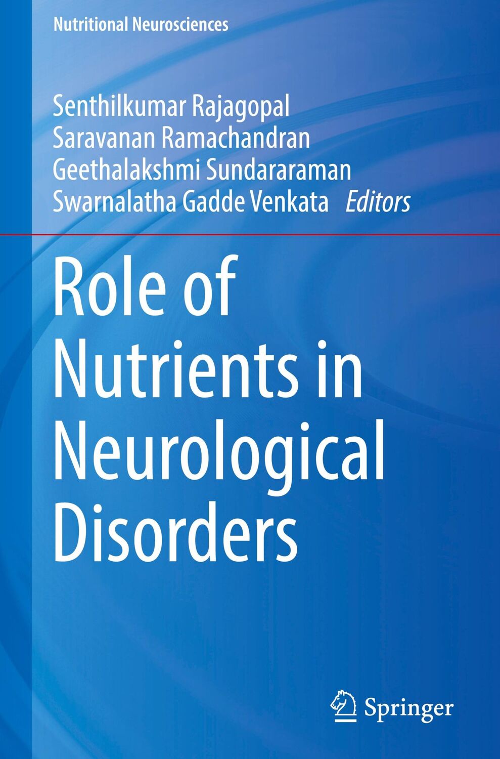 Cover: 9789811681578 | Role of Nutrients in Neurological Disorders | Rajagopal (u. a.) | Buch