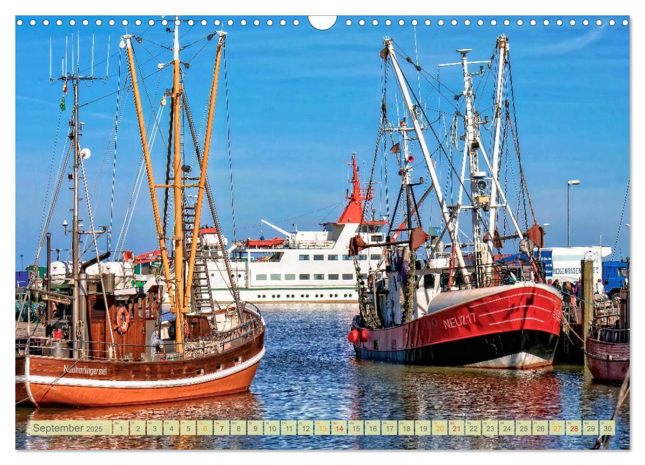 Bild: 9783435436095 | Reise an die Nordsee - Neuharlingersiel (Wandkalender 2025 DIN A3...