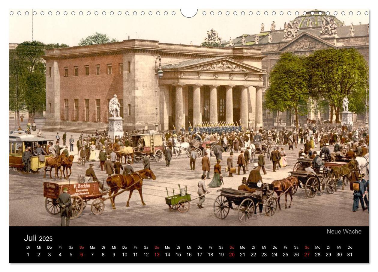 Bild: 9783435820719 | Berlin um 1900 (Wandkalender 2025 DIN A3 quer), CALVENDO...