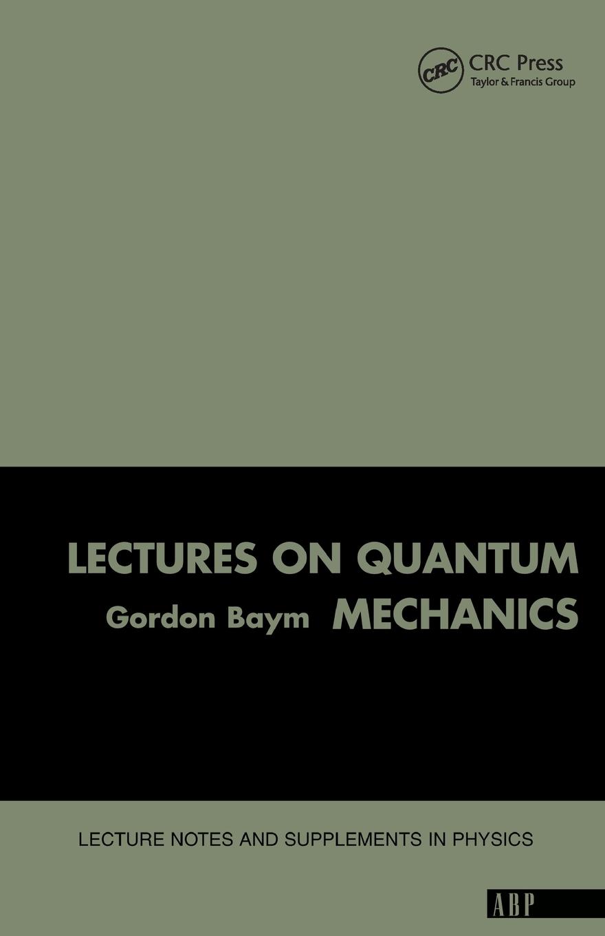 Cover: 9780805306675 | Lectures On Quantum Mechanics | Gordon Baym | Taschenbuch | Englisch