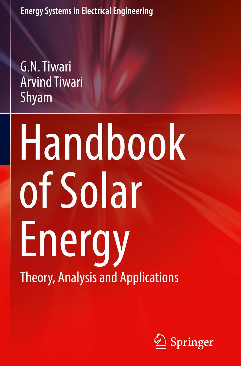 Cover: 9789811008054 | Handbook of Solar Energy: Theory, Analysis and Applications | Buch
