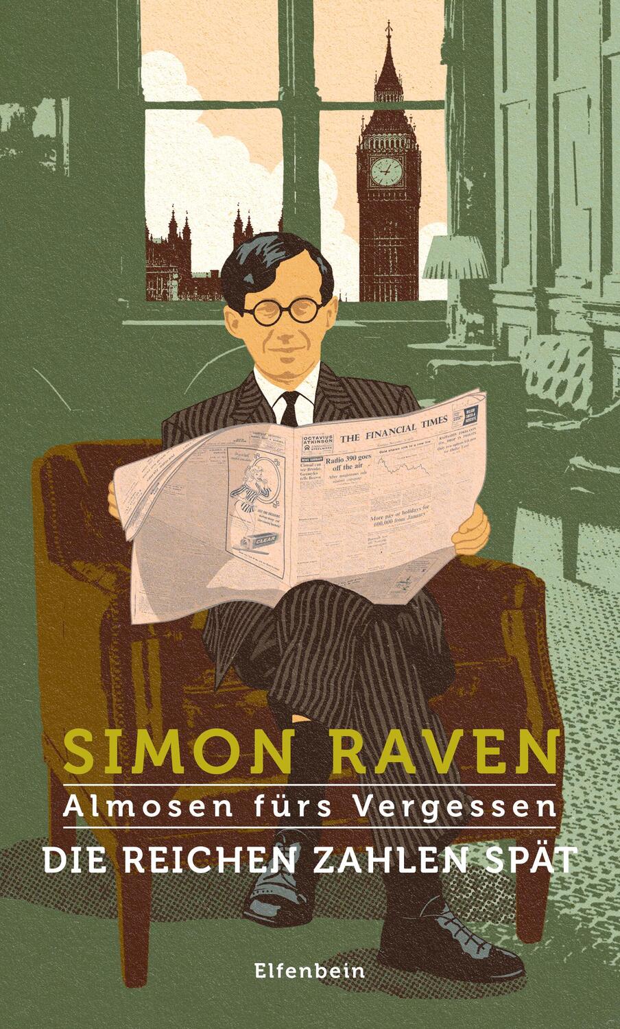 Cover: 9783961600106 | Almosen fürs Vergessen / Die Reichen zahlen spät | Roman | Simon Raven