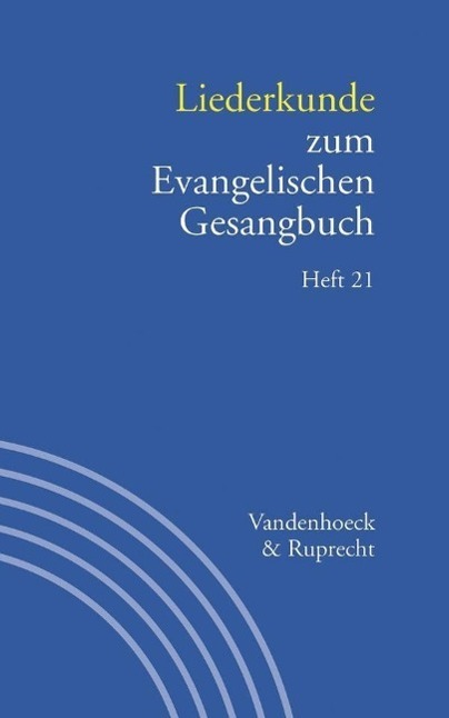 Cover: 9783525503447 | Liederkunde zum Evangelischen Gesangbuch. Heft 21. H.21 | Deutsch