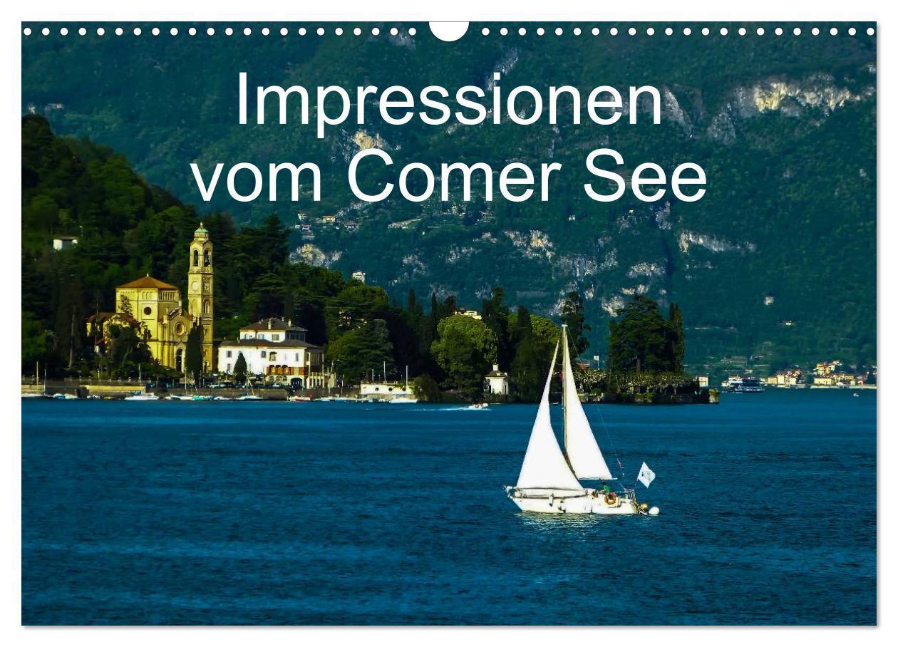 Cover: 9783383511455 | Impressionen vom Comer See (Wandkalender 2024 DIN A3 quer),...