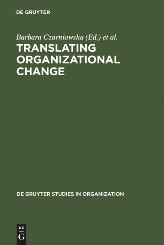 Cover: 9783110148695 | Translating Organizational Change | Guje Sevón (u. a.) | Buch | XII