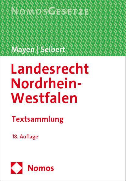 Cover: 9783756010479 | Landesrecht Nordrhein-Westfalen | Thomas Mayen (u. a.) | Taschenbuch
