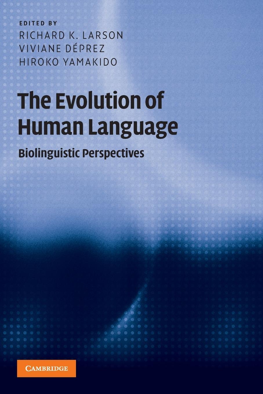 Cover: 9780521736251 | The Evolution of Human Language | Hiroko Yamakido | Taschenbuch | 2010