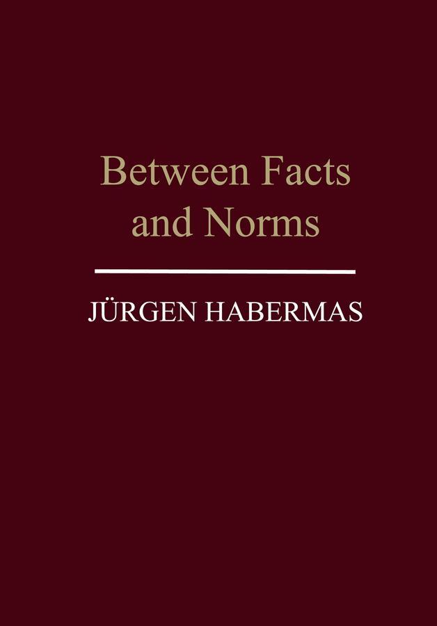 Cover: 9780745620114 | Between Facts and Norms | Jurgen Habermas | Taschenbuch | Englisch