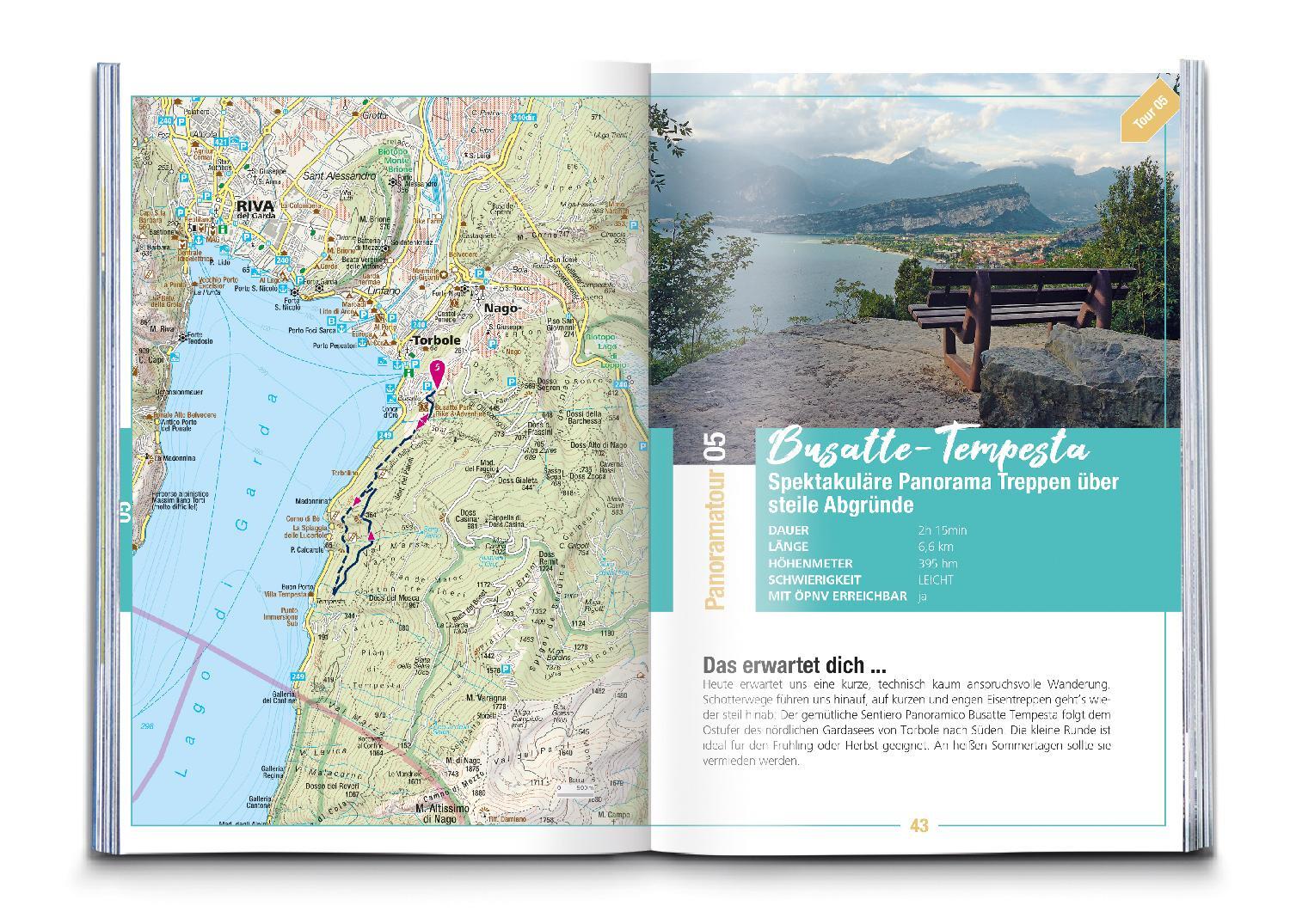 Bild: 9783991541080 | KOMPASS Endlich Sonne - Gardasee | 44 Touren für Deinen Urlaub | Buch
