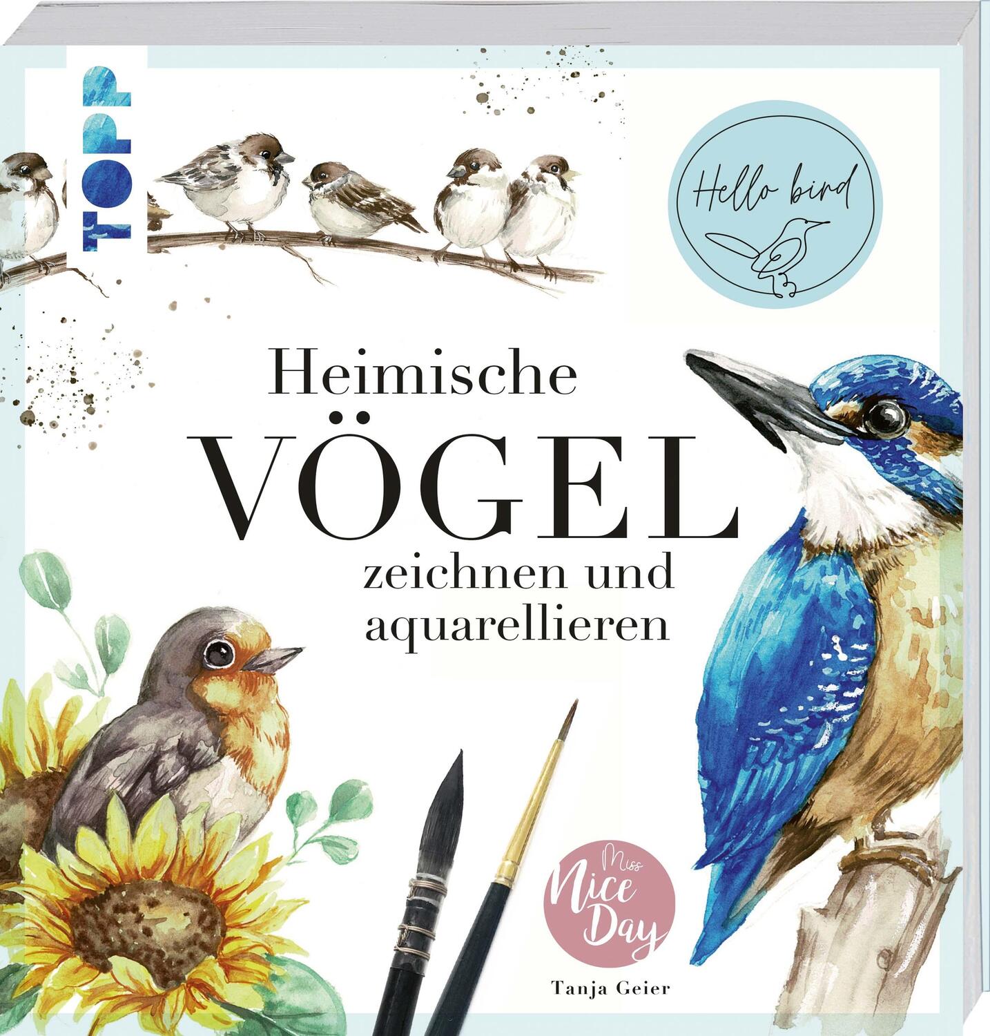 Cover: 9783772446917 | Heimische Vögel zeichnen und aquarellieren | Tanja Geier | Taschenbuch