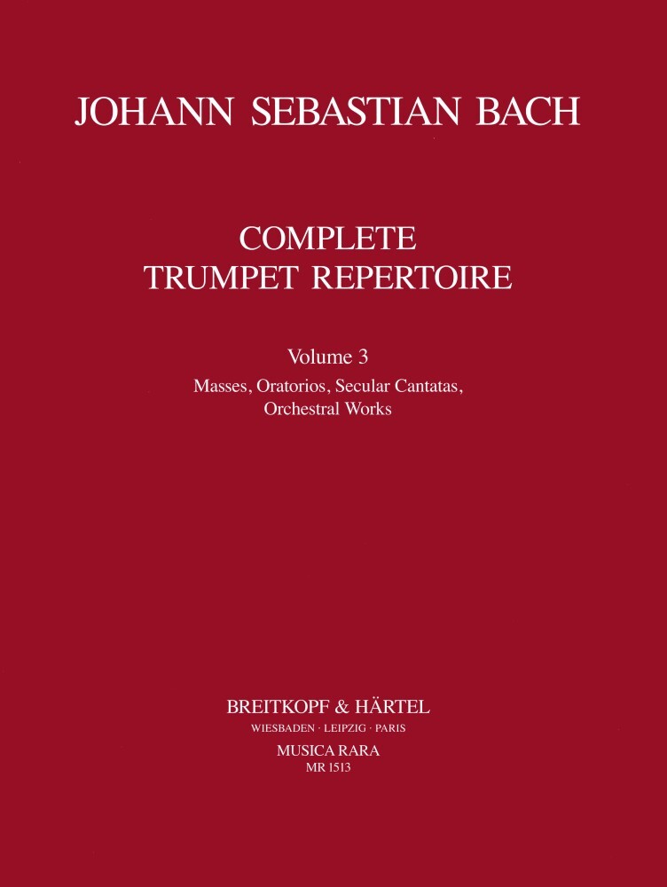 Cover: 9790004482094 | Orchesterstud. Trompete Bd.III | Johann Sebastian Bach | Buch